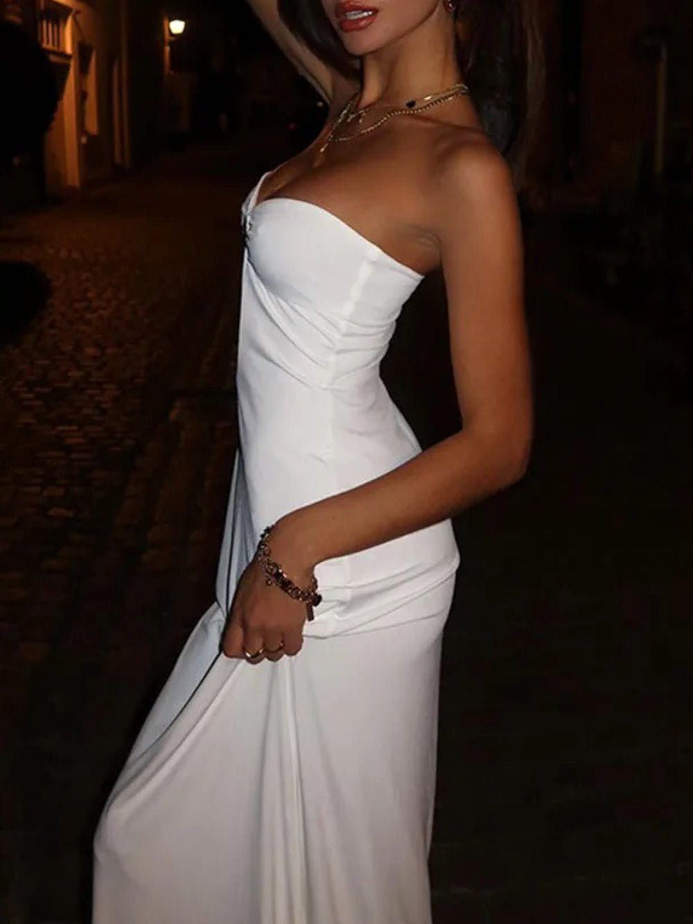 Hollow Out Backless - Fashionpara