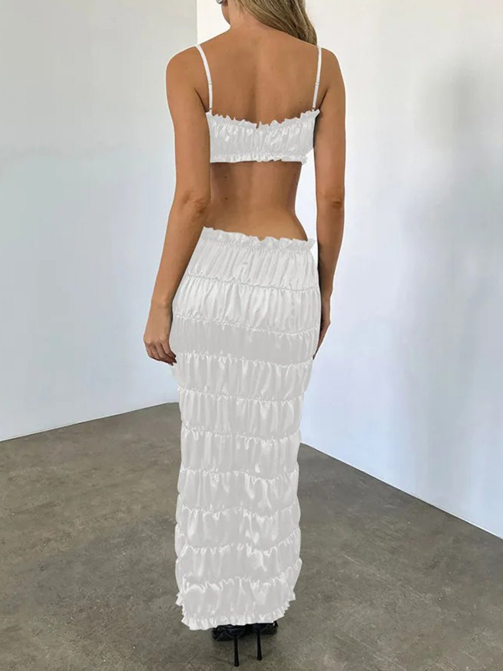 Strapless Crop Top - Fashionpara