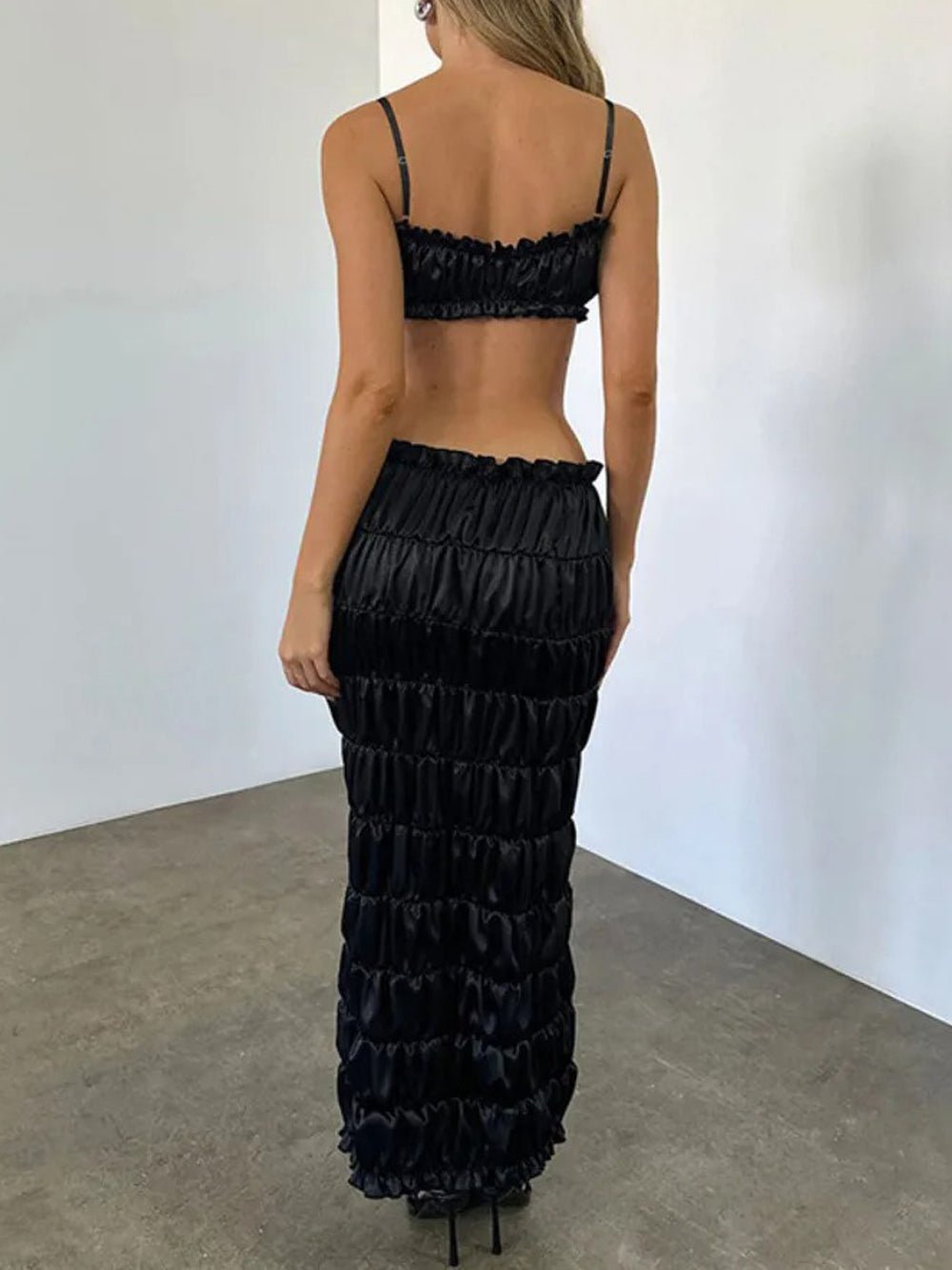 Strapless Crop Top - Fashionpara