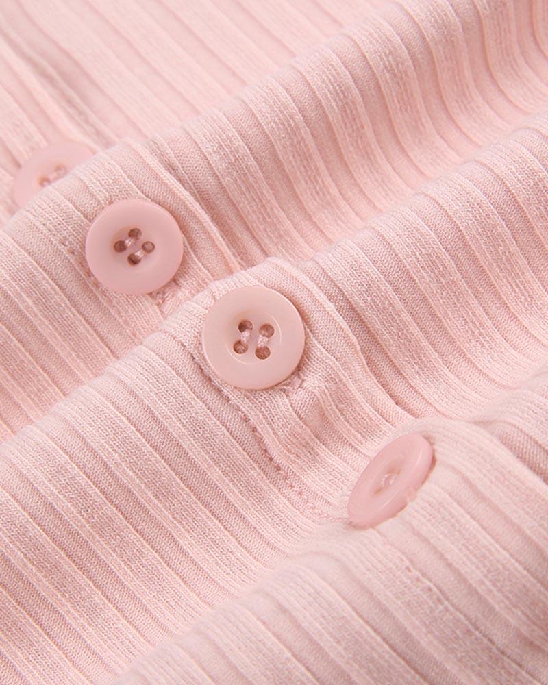 Eversong Ribbed Cardigan - Fashionpara