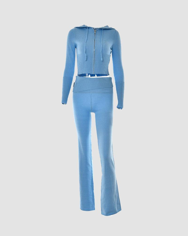 Eulalia Babstock Zip Jacket Coord - Fashionpara