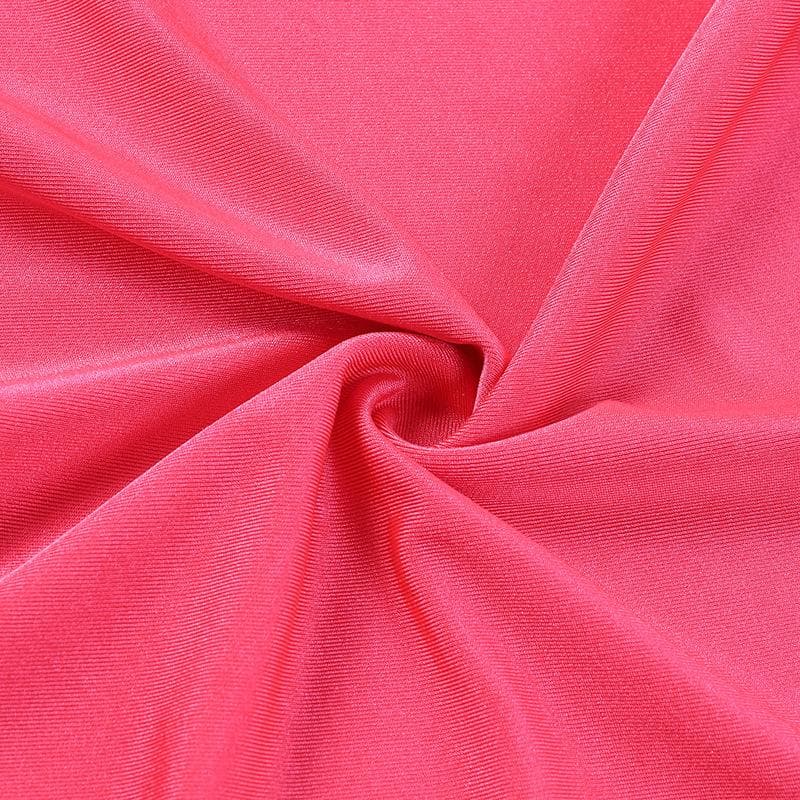 V-Neck Sleeveless Ruffle Flower Applique Asymmetric Mini Dress - View 7