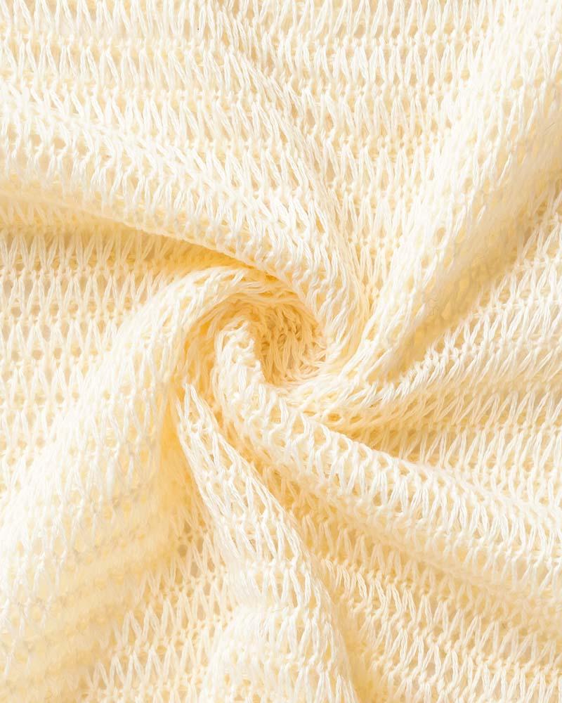 Ethereal Untitled Knit Oversized Sweater - Fashionpara