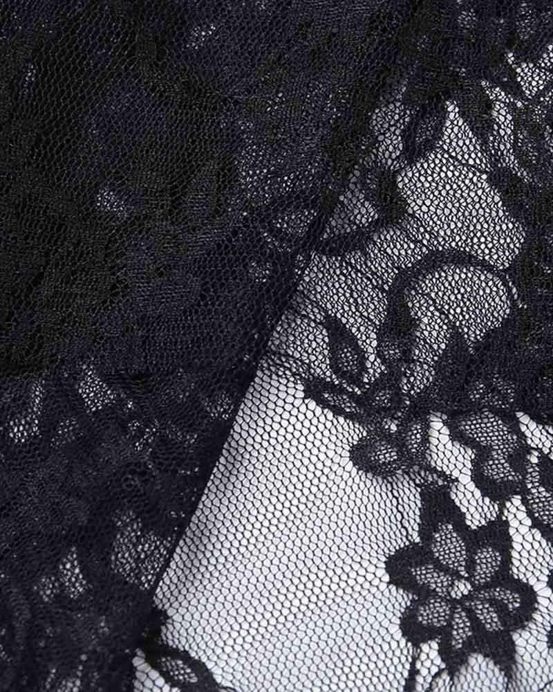 Erebus Mini Lace Dress - Fashionpara