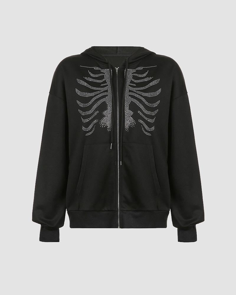 Every Breath Zip Jacket - Fashionpara