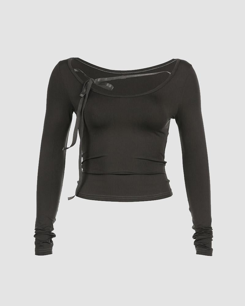 Dustrelia Balletcore Stringy Top - Fashionpara