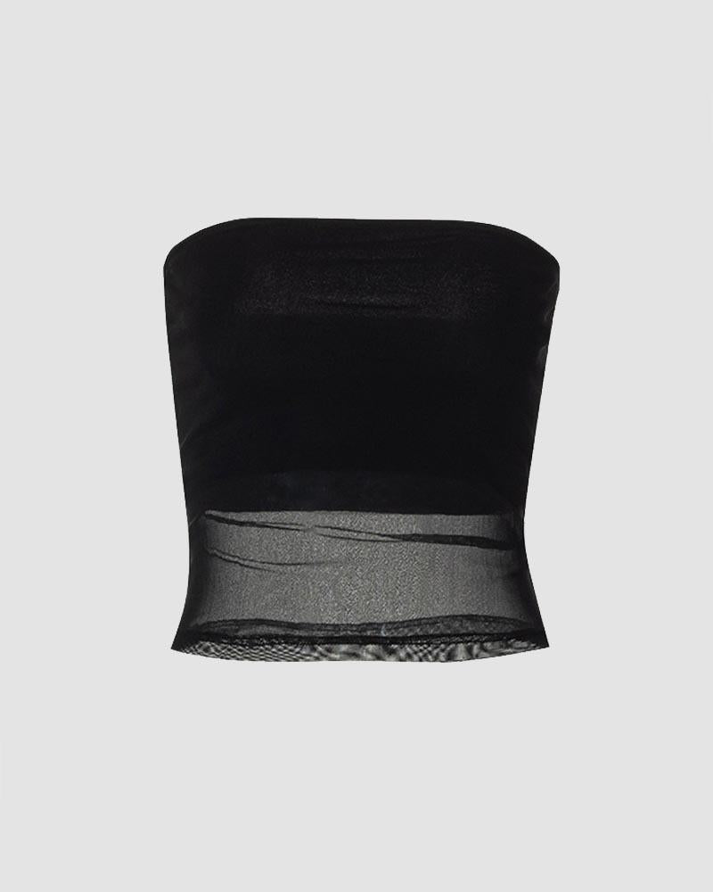 Eclipse Friction Tube Top - Fashionpara