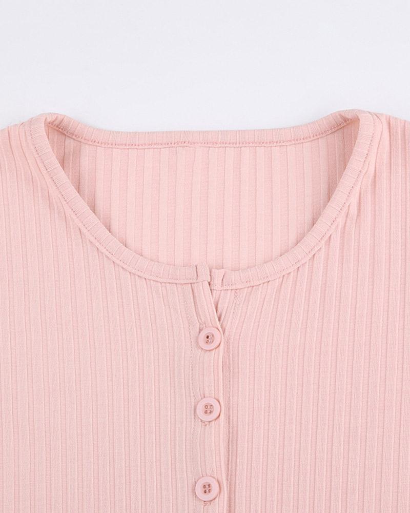 Eversong Ribbed Cardigan - Fashionpara