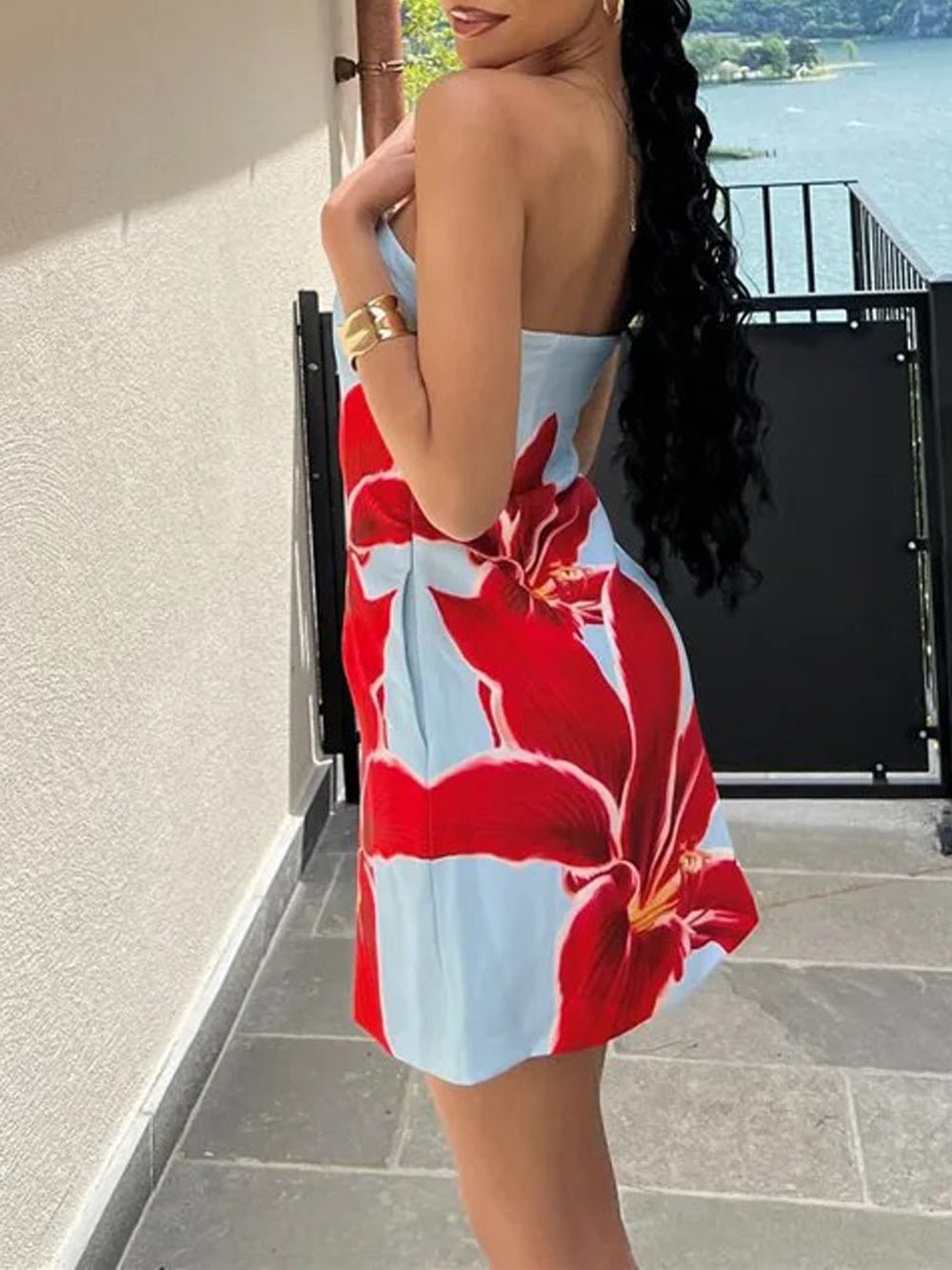 Off Shoulder Backless - Fashionpara