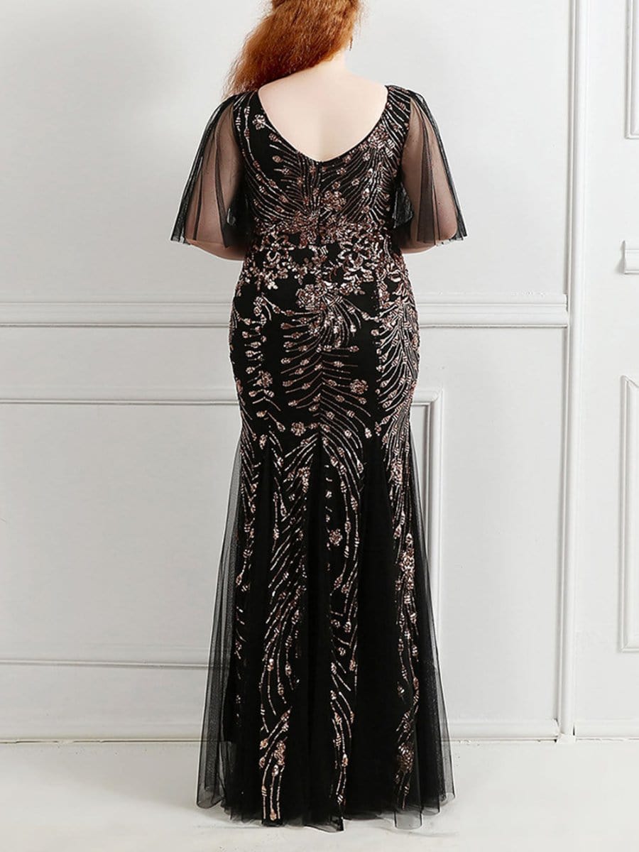 Sequin Maxi Dress - Fashionpara