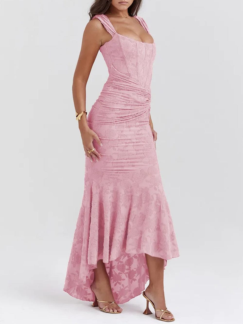 Backless Maxi Dress - Fashionpara