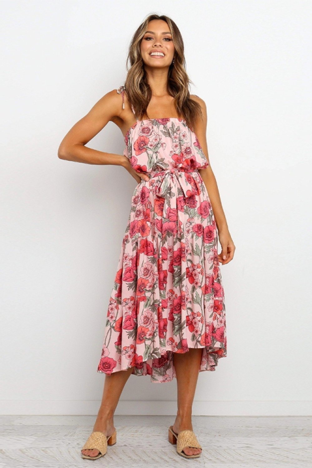 Just The Beginning Floral Dress - Fashionpara