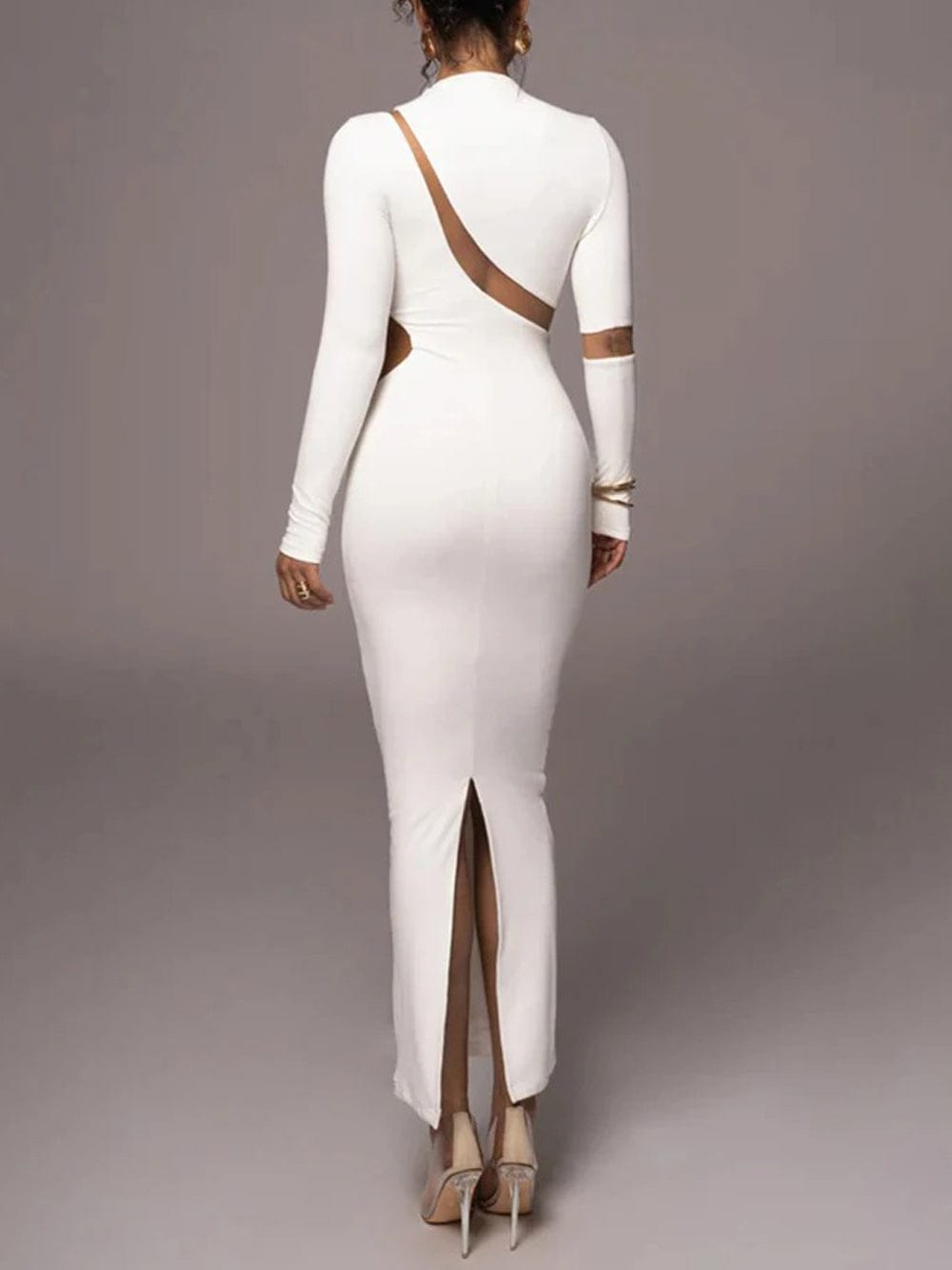 Bodycon Maxi Dress - Fashionpara