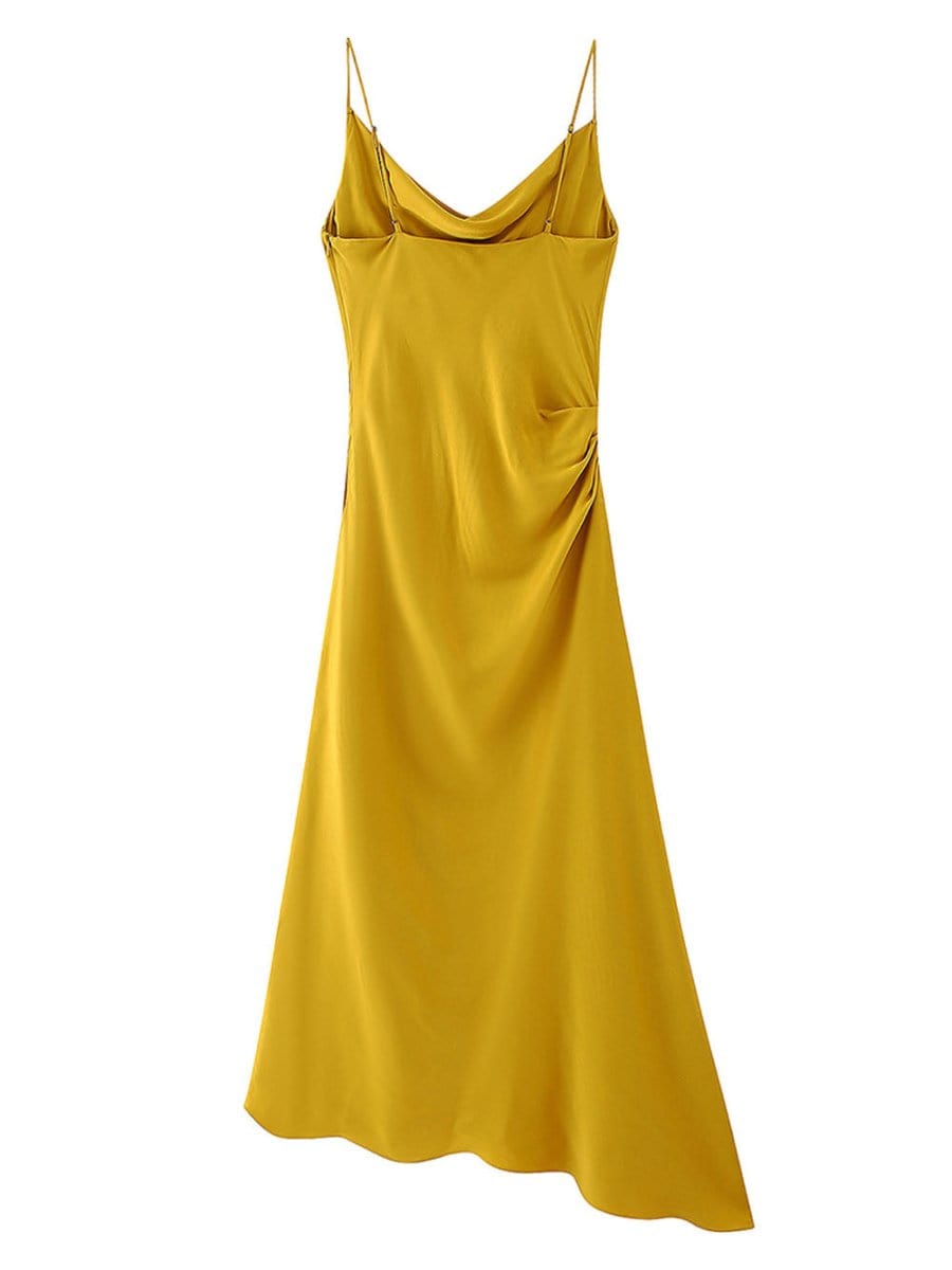 Backless Midi Dress - Fashionpara