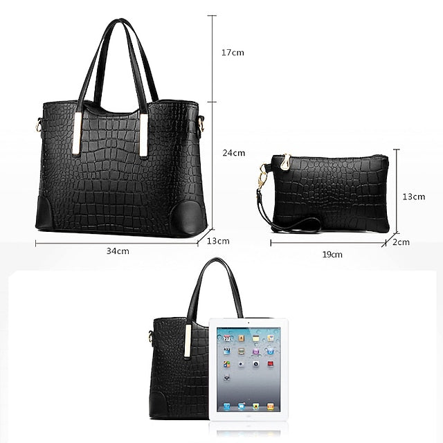 Boston Shoulder Bag PU Handbag Crossbody