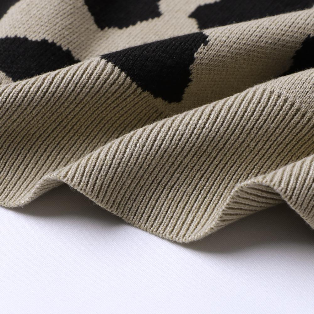 Florcoo Leopard Print Cardigan Sweater - Stylish Comfort Wear