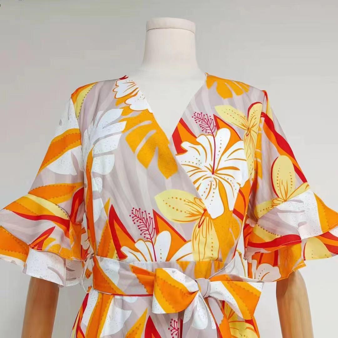 KittenAlarm - Krystine Tropical Dress