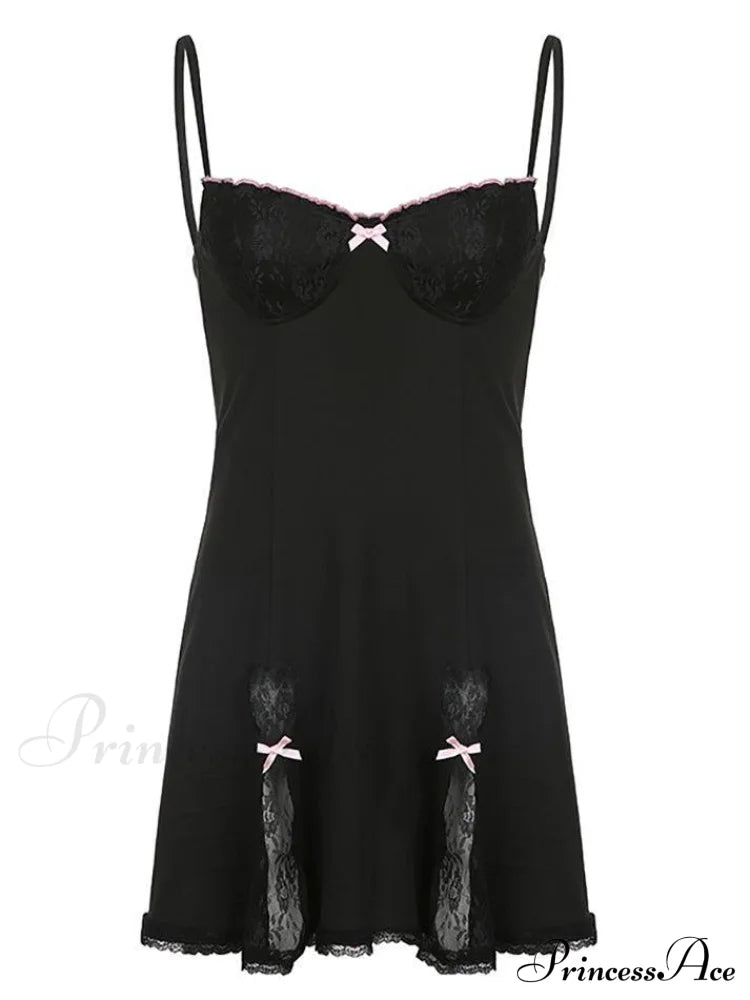 Lace Sleeveless Graceful Cocktail Dress