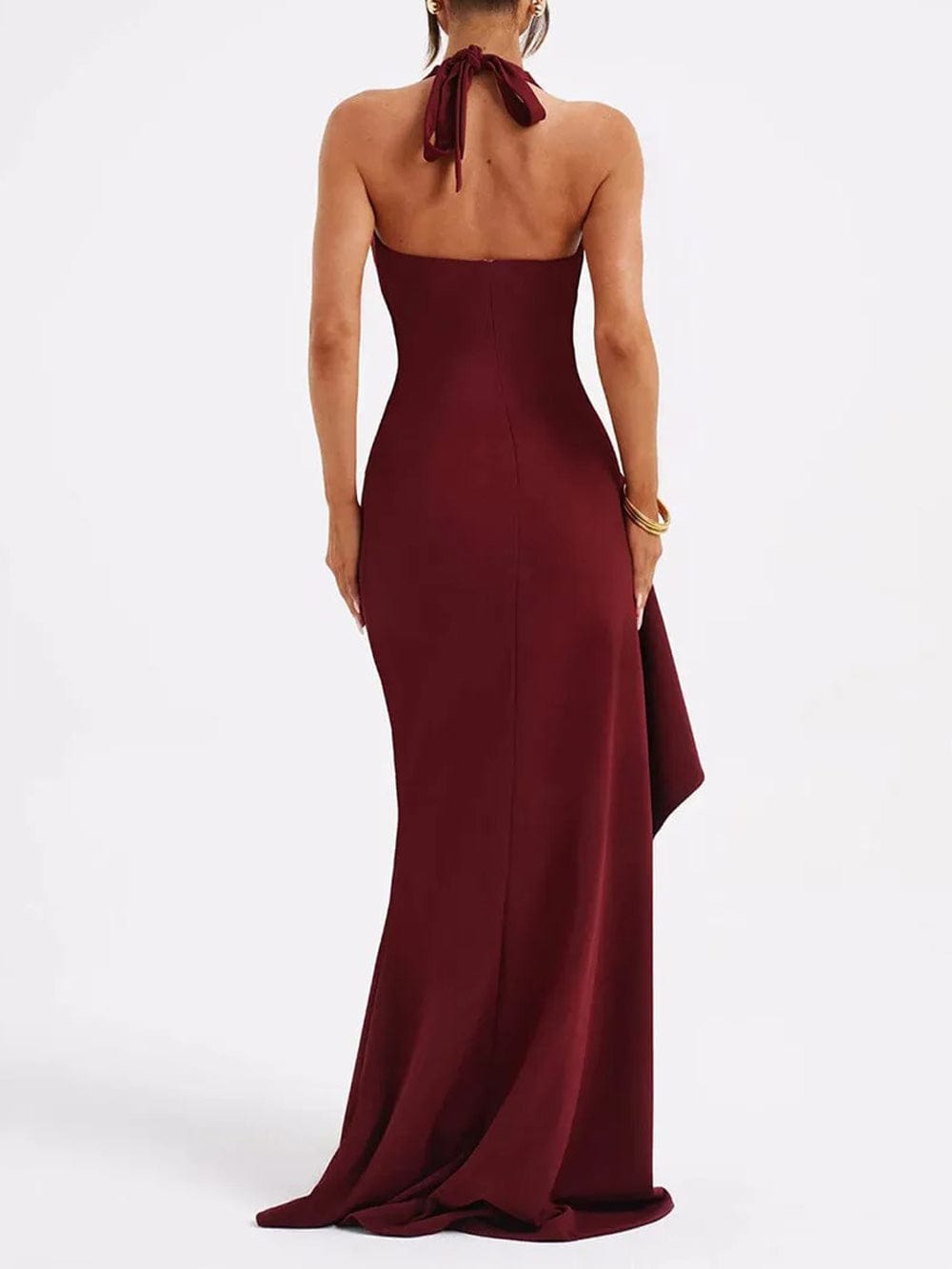 Backless Bodycon Maxi - Fashionpara