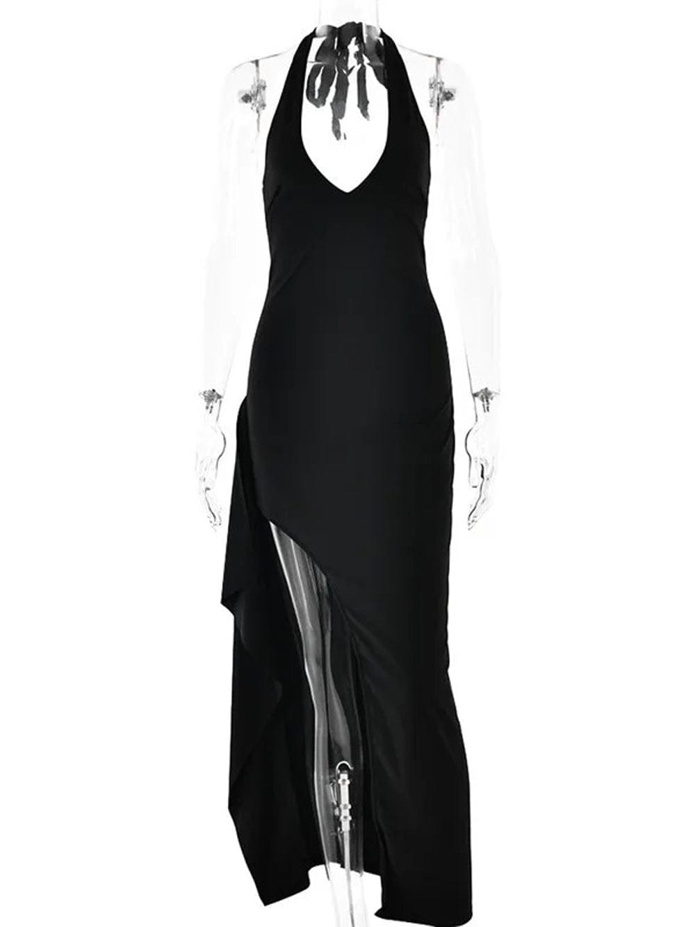 Backless Bodycon Maxi - Fashionpara