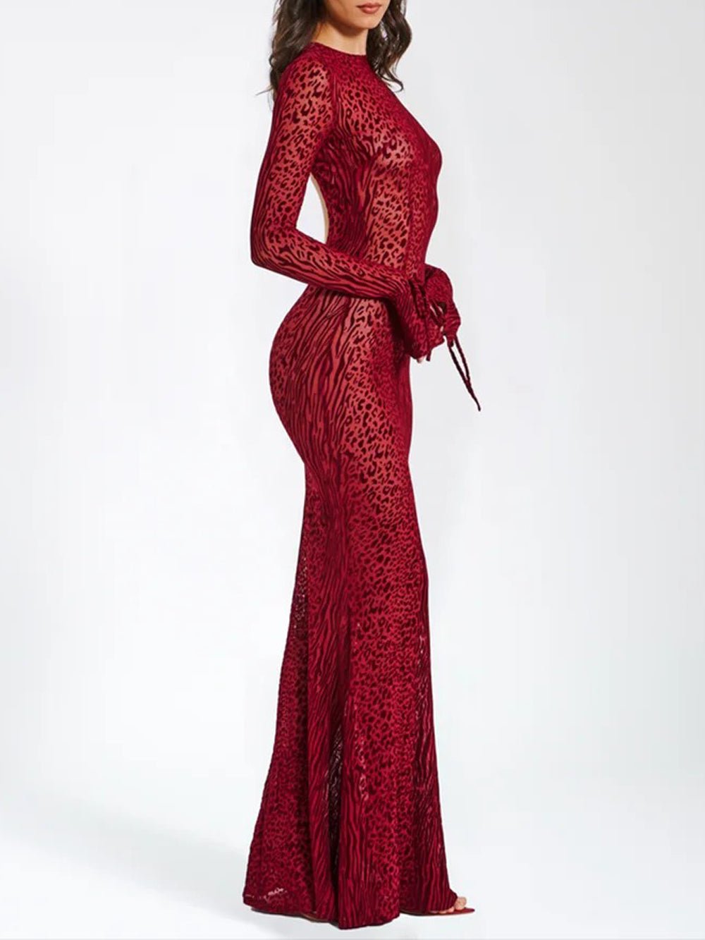 Backless Bodycon Maxi - Fashionpara
