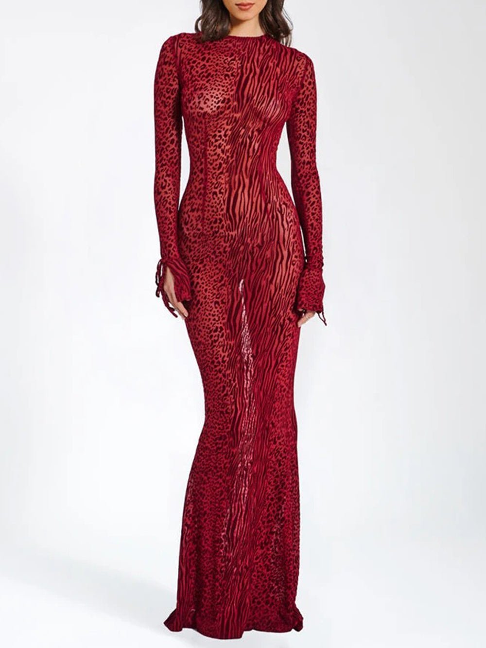 Backless Bodycon Maxi - Fashionpara