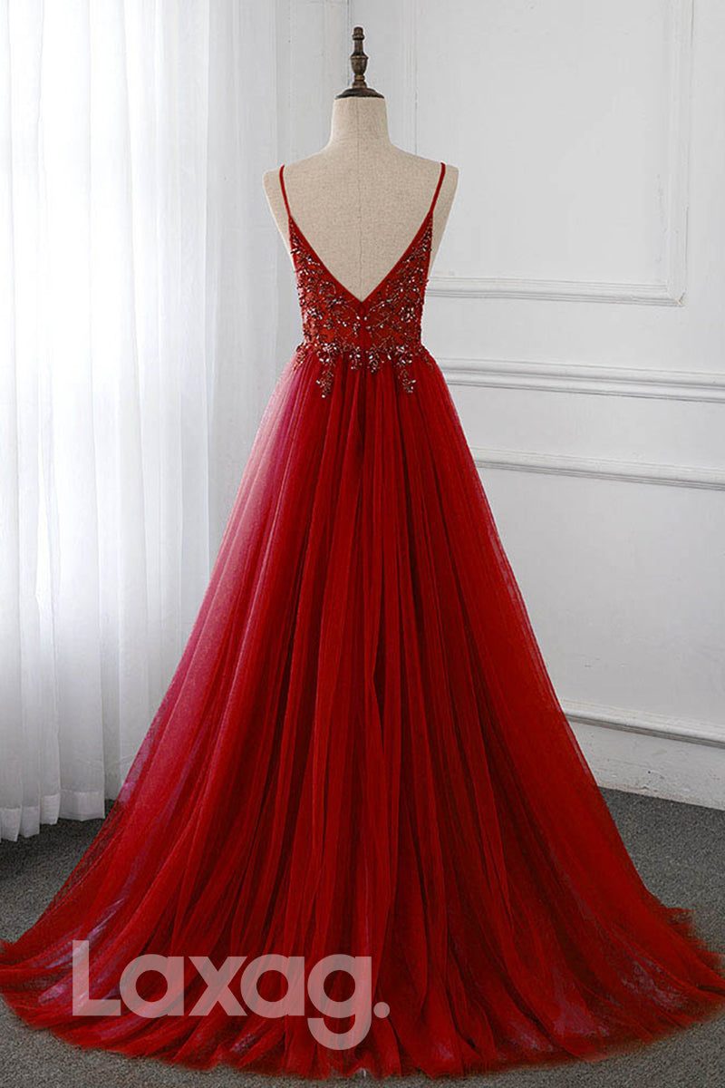 Embellished Sequined Illusion Straps Tiered Dress - Fashionpara