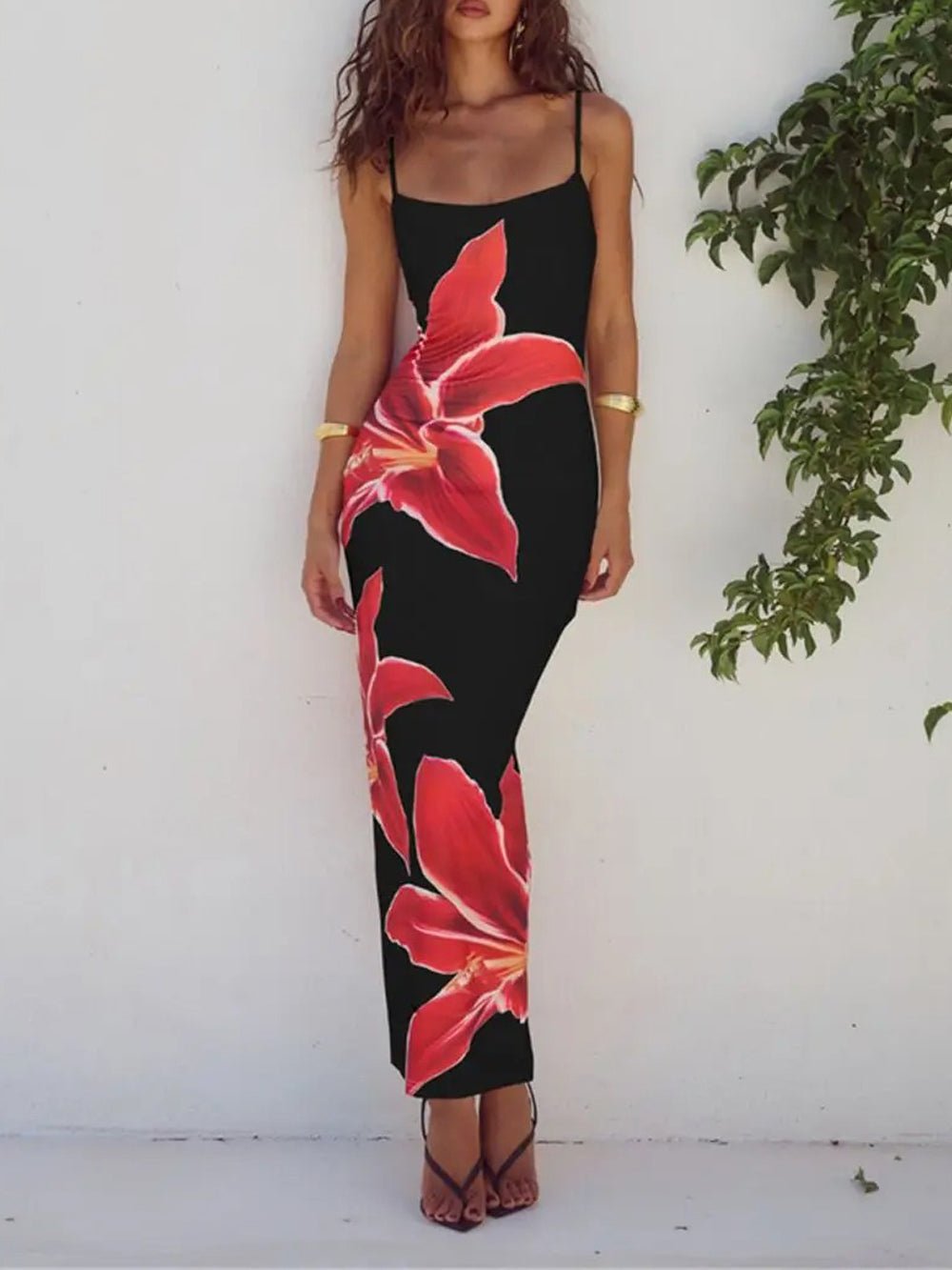 Backless Bodycon Midi - Fashionpara