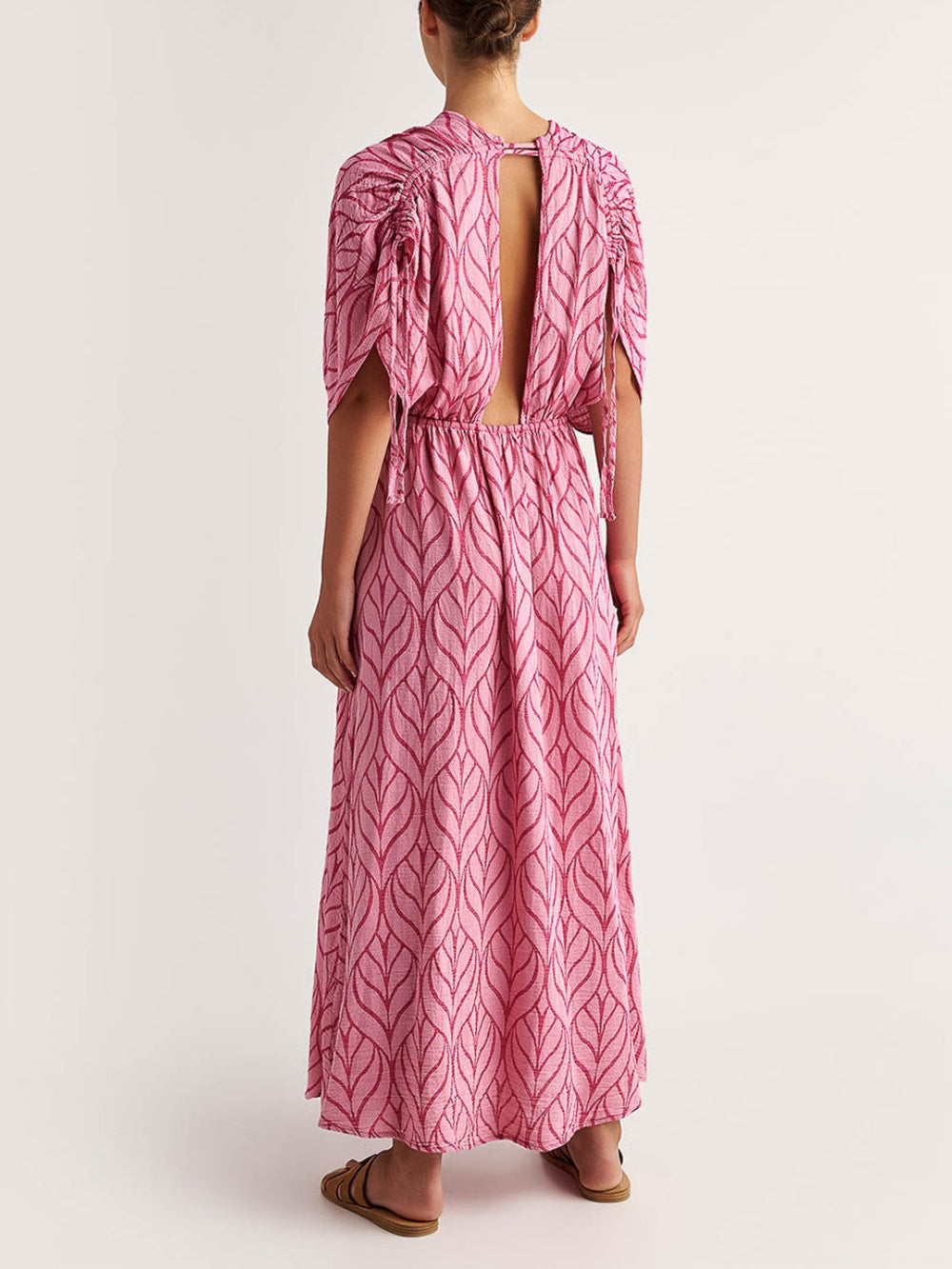 Printed Resort Maxi Dress - Fashionpara