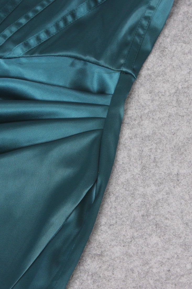 Leona Bodycon Dress - Emerald Green - Fashionpara