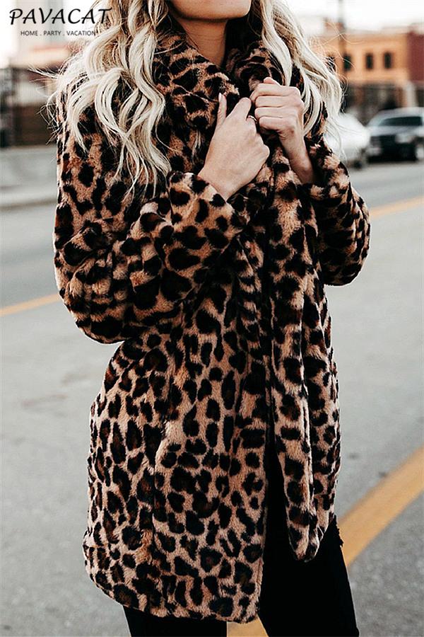 RadyRin Leopard Print Long Cardigan for Effortless Style