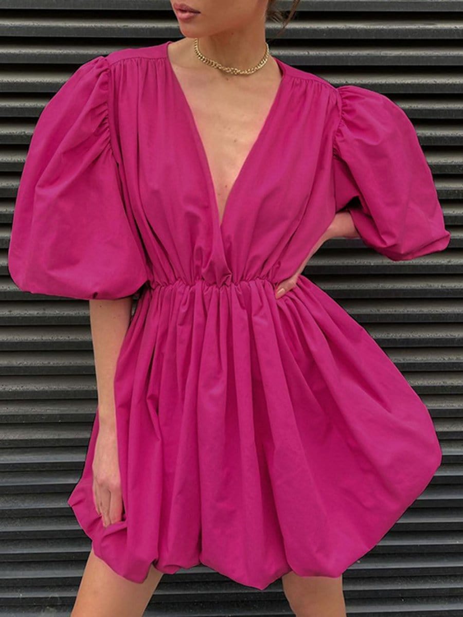 Casual Mini Dress - Fashionpara