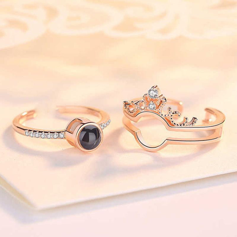 KittenAlarm - Lilith Crown Projection Ring