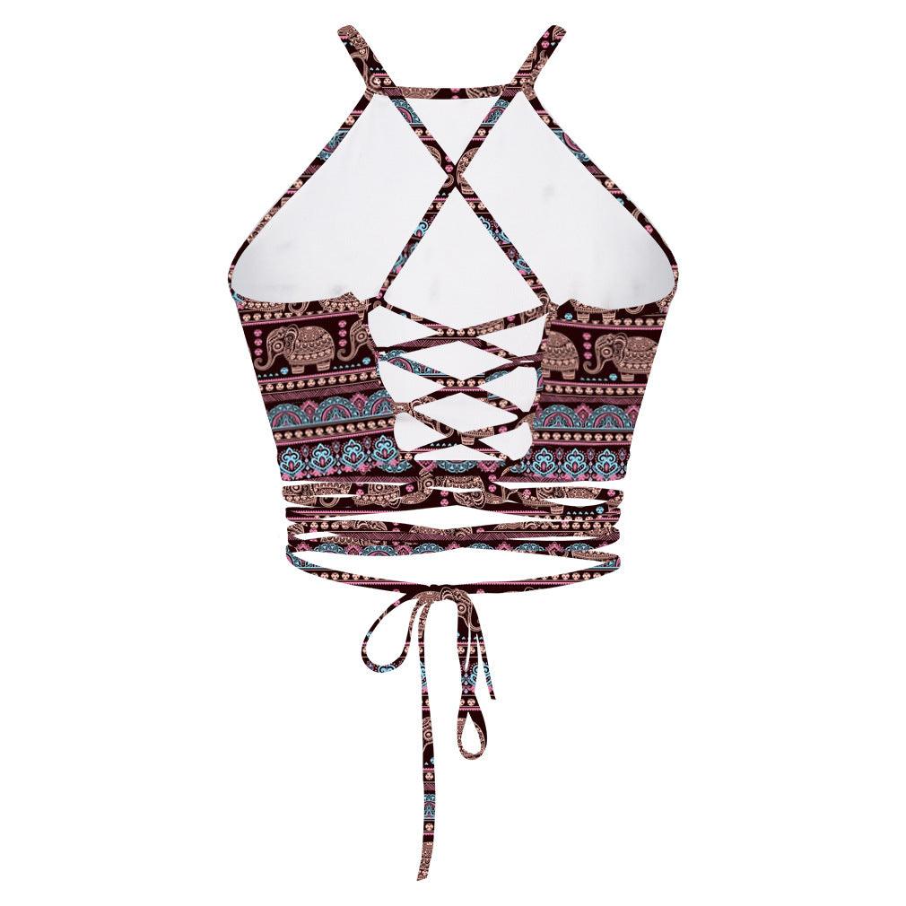 KittenAlarm - Lilliana Allover Print Tank Top