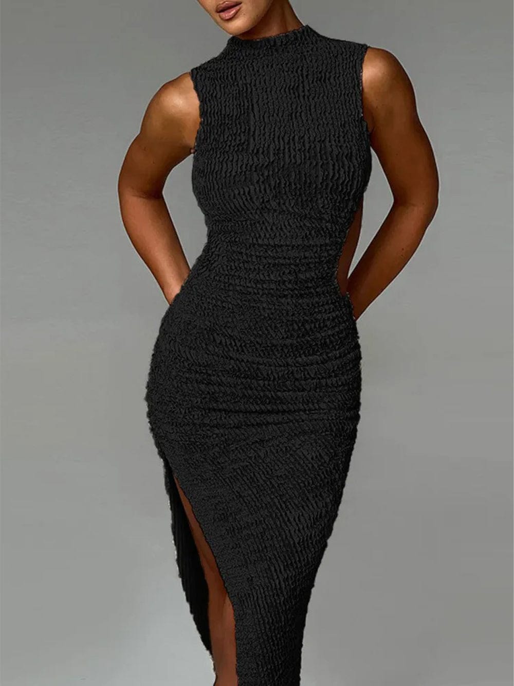 Bodycon Backless Maxi - Fashionpara