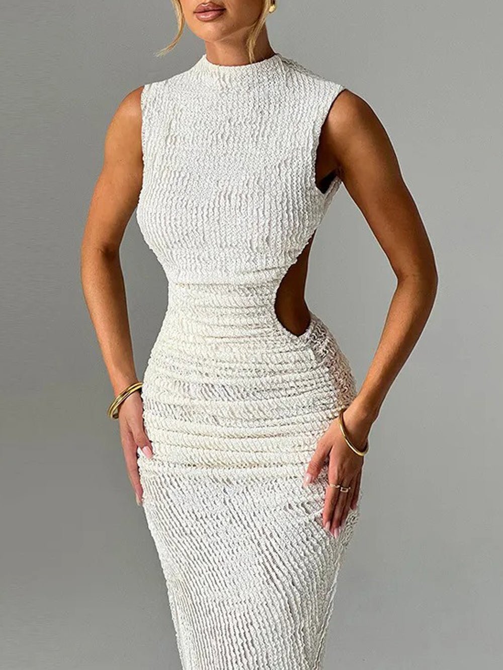 Bodycon Backless Maxi - Fashionpara