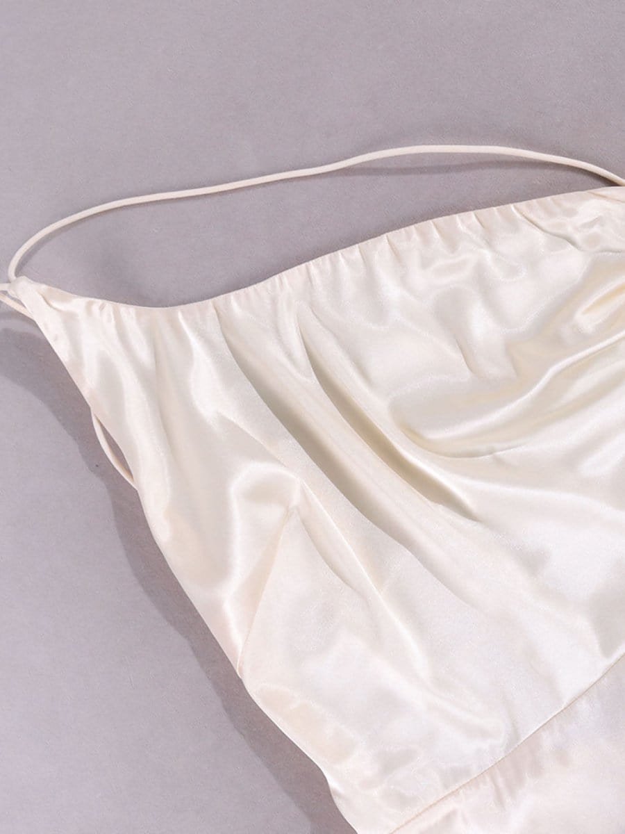 Backless Maxi Dress - Fashionpara