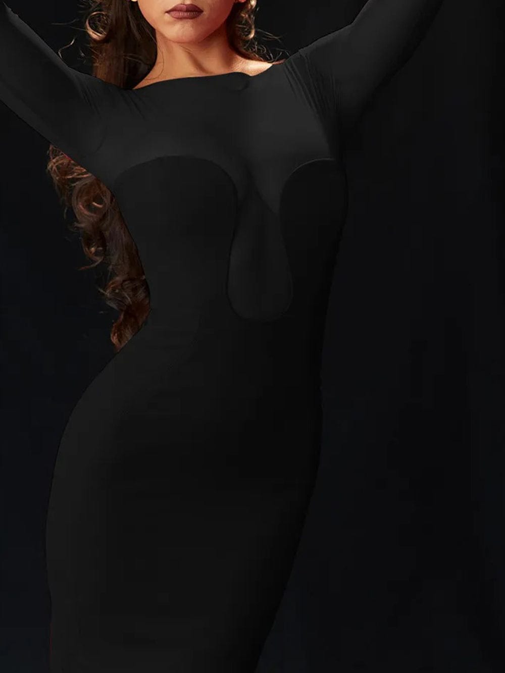 Backless Split Bodycon - Fashionpara