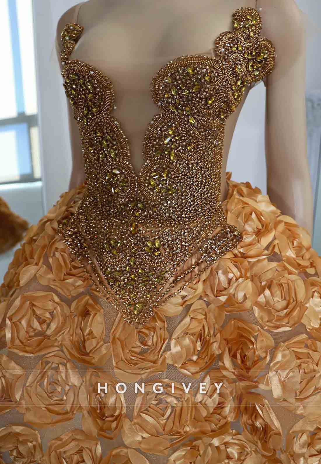 Ball Gown Flowers Beading Scalloped Neck Short Homecoming Dresses