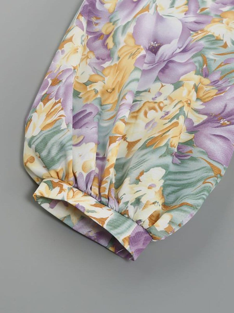 Asymmetrical Ruffle Maxi - Fashionpara