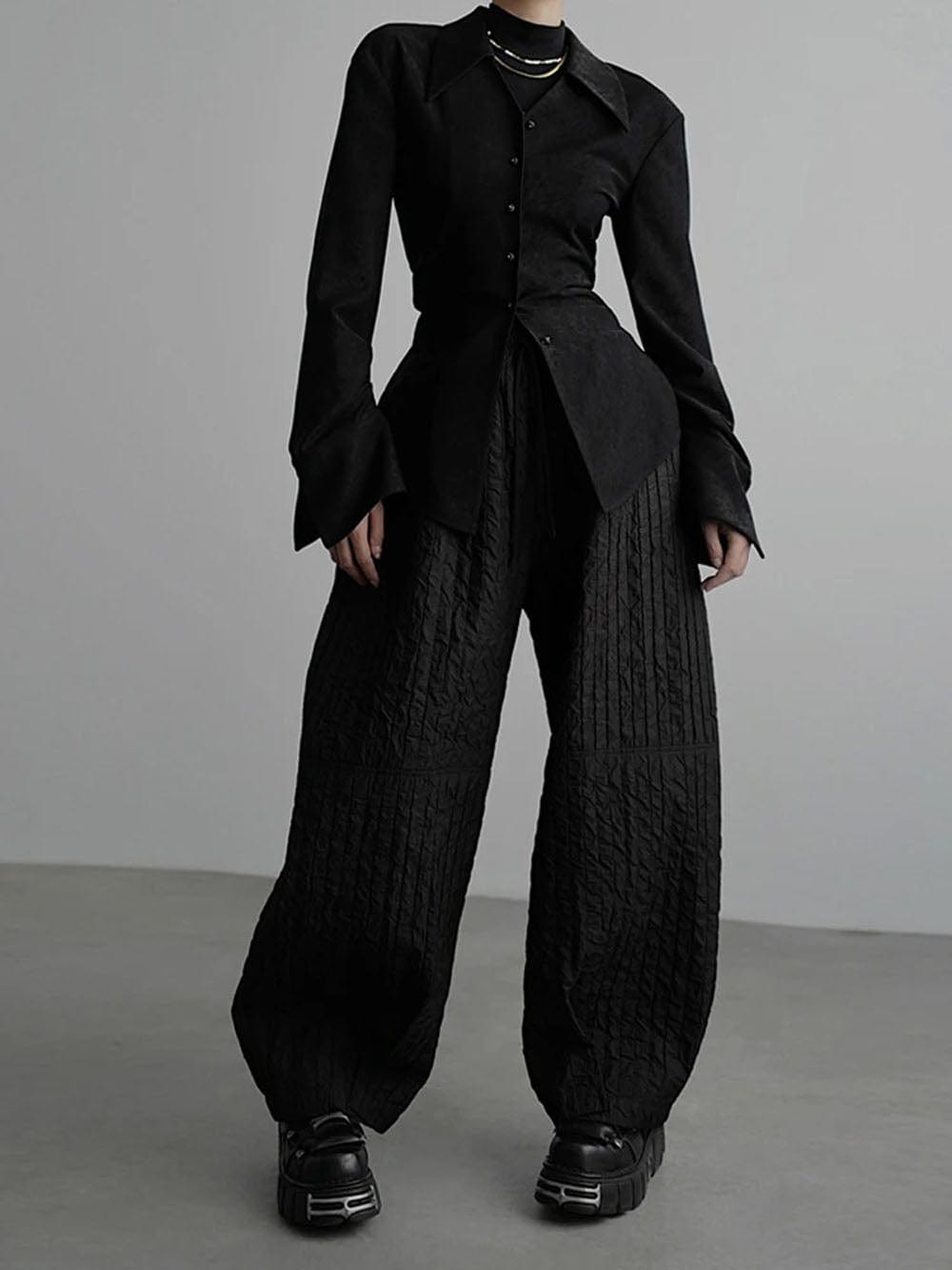 Single Breasted Blouse - Fashionpara