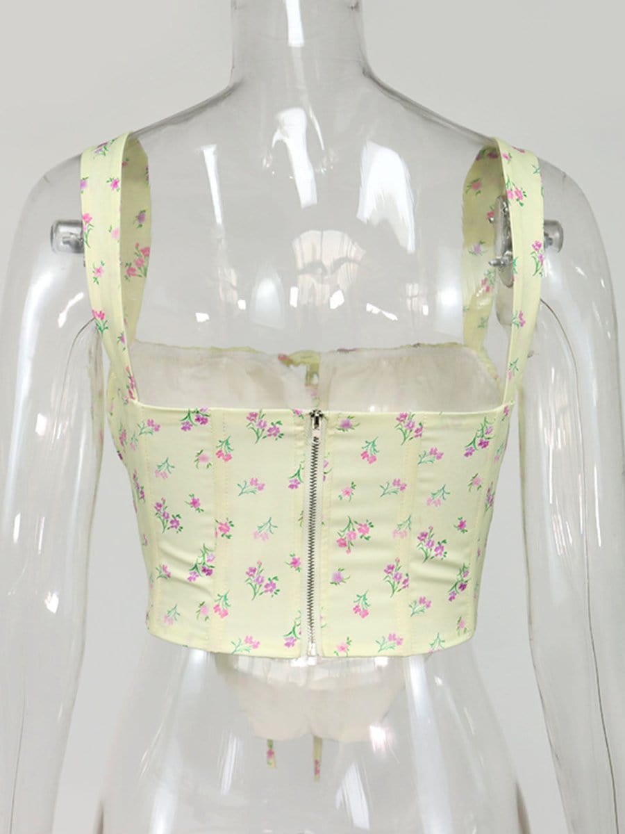 Hollow Sleeveless Top - Fashionpara