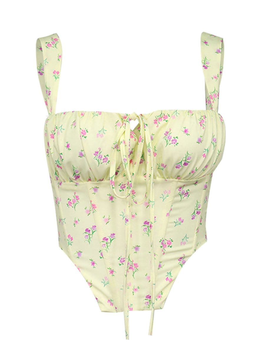 Hollow Sleeveless Top - Fashionpara