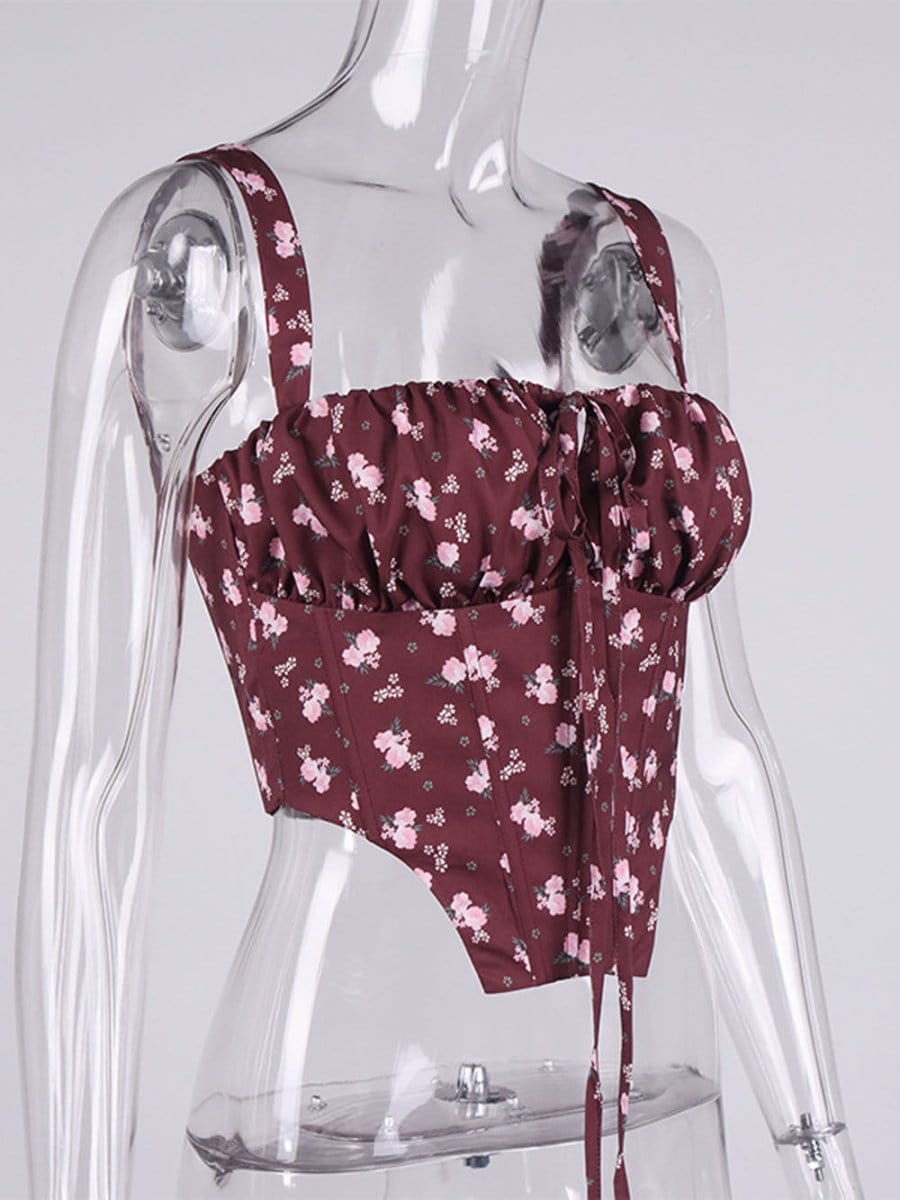 Hollow Sleeveless Top - Fashionpara