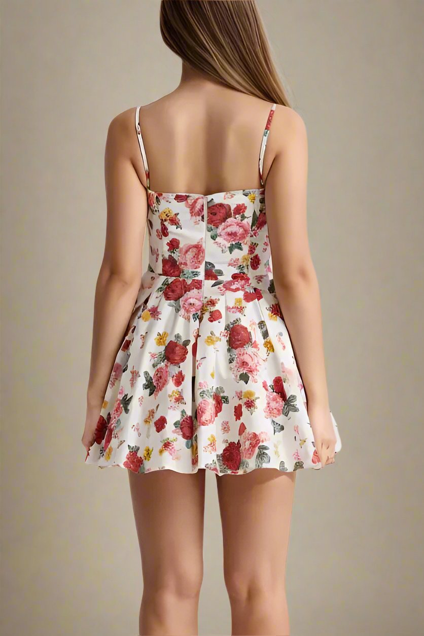 Mavis Bodycon Mini Dress - Red Wine - Fashionpara