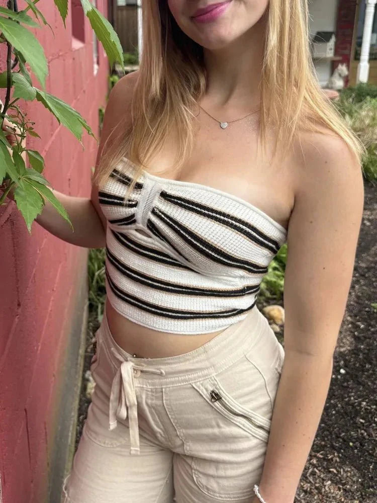 Hollow Out Backless - Fashionpara