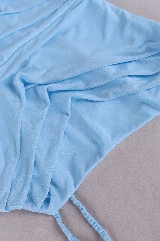 Megan Bodycon Dress - Sky Blue - Fashionpara