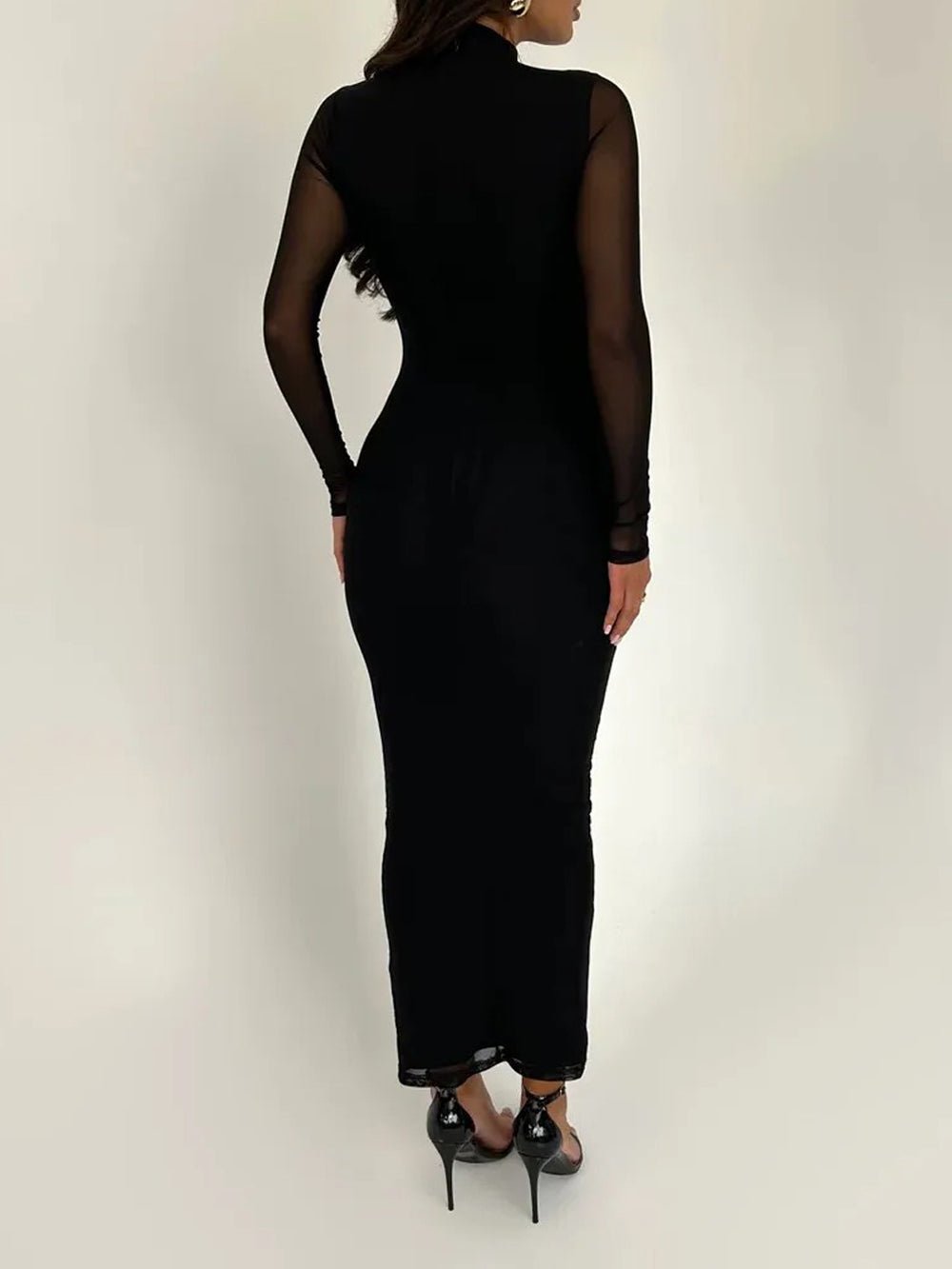 Bodycon Maxi Dress - Fashionpara