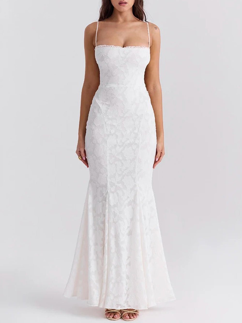 Backless Bodycon Maxi - Fashionpara