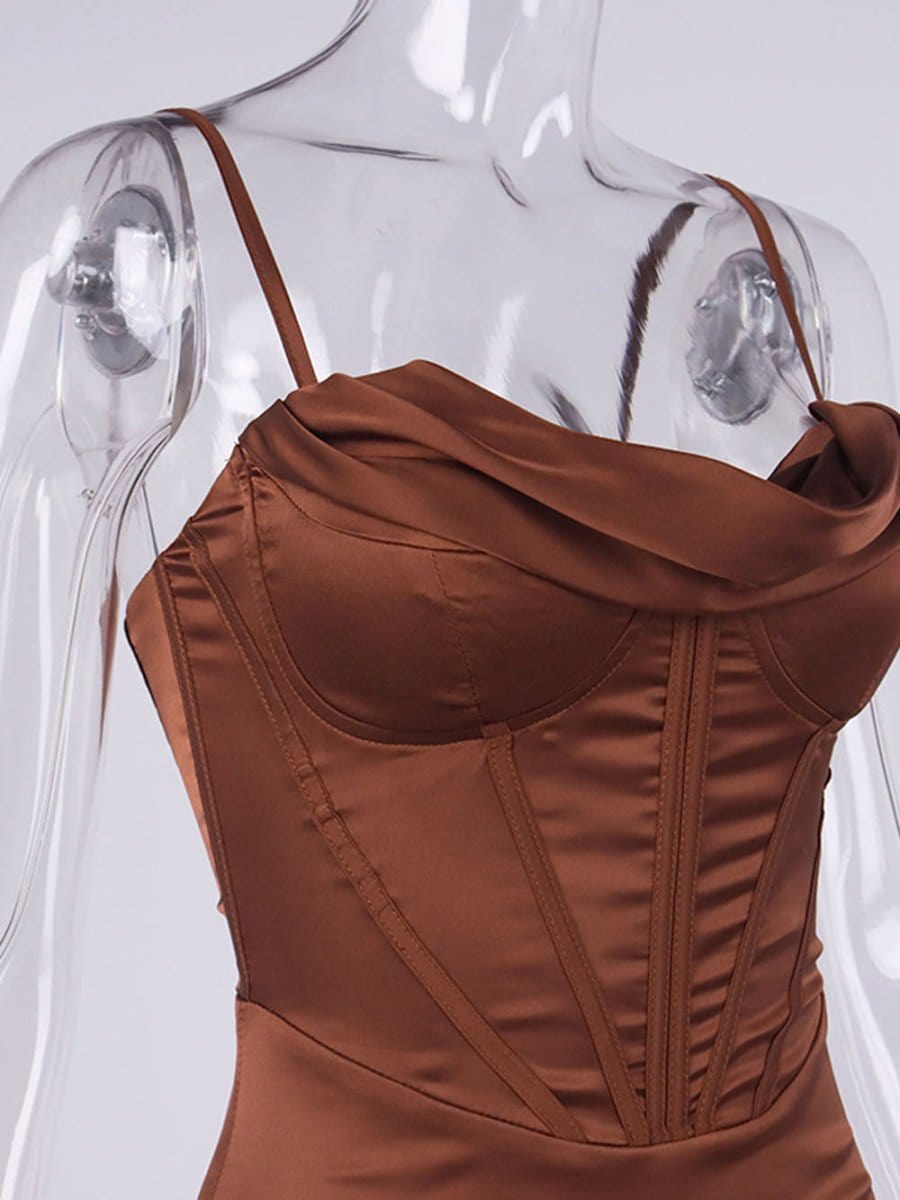 Bodycon Midi Dress - Fashionpara